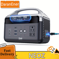 DaranEner NEOZ Portable Power Station, 300W 179.2Wh LiFePO4 Battery, LED Fashlight, 1.5hrs Fast Charging Outdoor Solar Generator