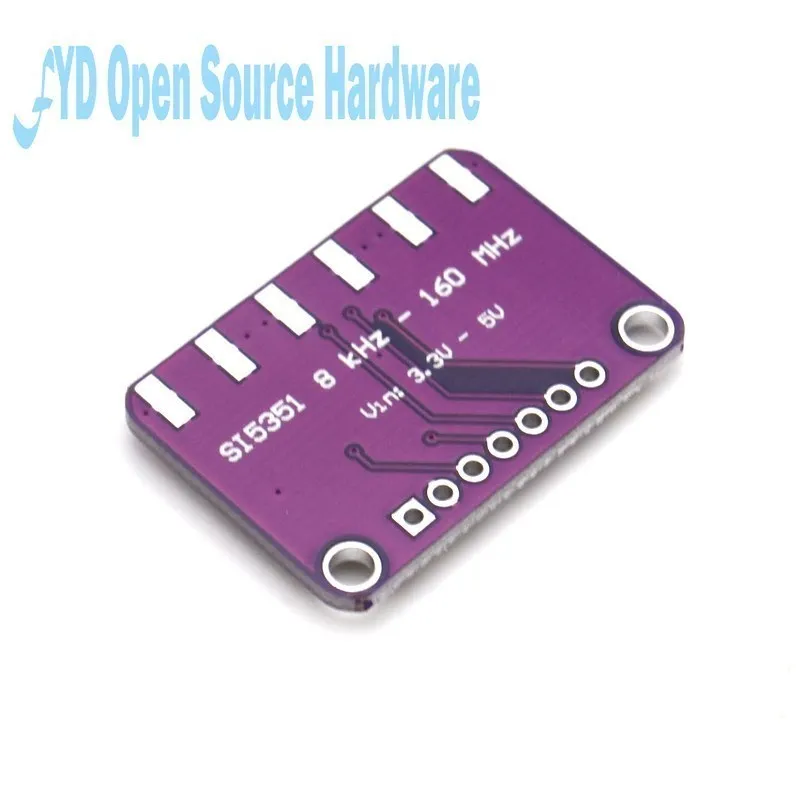 DC 3V 5V CJMCU-5351 Si5351A Si5351 I2C Clock Generator Breakout Board Signal Generator PLL Clock Divider 8KHz-160MHz