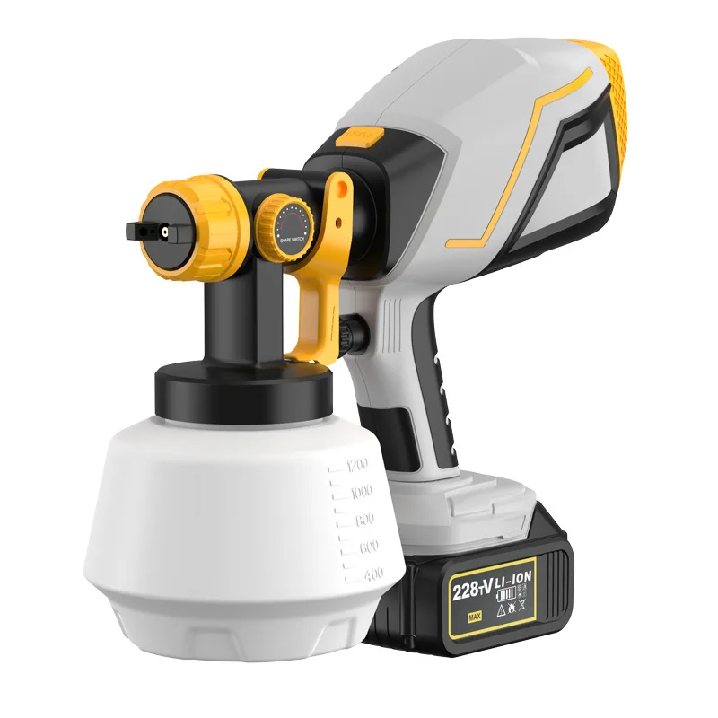 

21V Electric Paint Gun Lithium Battery Wireless Paint Sprayer Integrated Charging Watering Coating Small