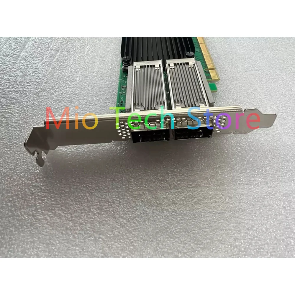 100G dual port 10 Gigabit Ethernet card PCIe interface ConnectX-5 MCX516A-CDAT 