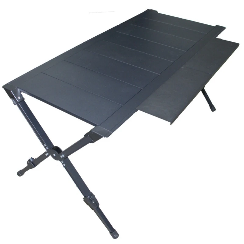 

Folding table portable ultralight aluminum plate table aluminum alloy large camping outdoor folding