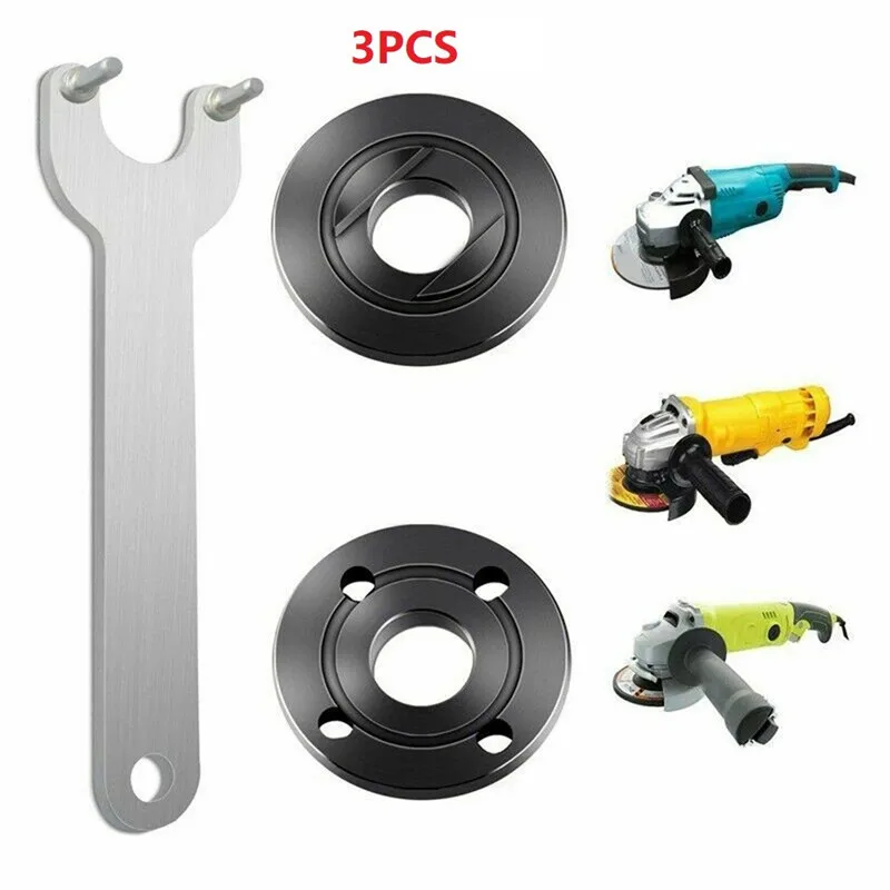 Imagem -02 - Prensando Placa Ângulo Moedor 811 Polegada Flange Chave Inglesa Metal Porca de Bloqueio Conjunto Ferramentas Makita Liberação Rápida Substituição de Energia
