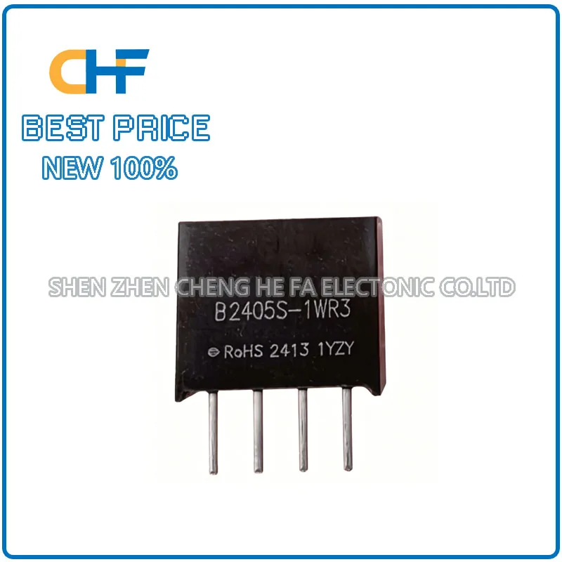 1pcs/5pcs B2405S-1WR3 SIP MORNSUN DC-DC power module 24V to 5V200mA 1W isolated non regulated voltage