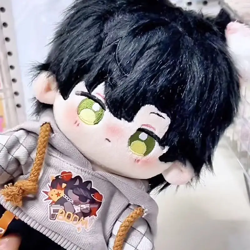 Zayne Cosplay Love and Deepspace boneka katun Maumet berbulu menggemaskan orisinalitas kartun bayi telanjang menghiasi Anime individualitas