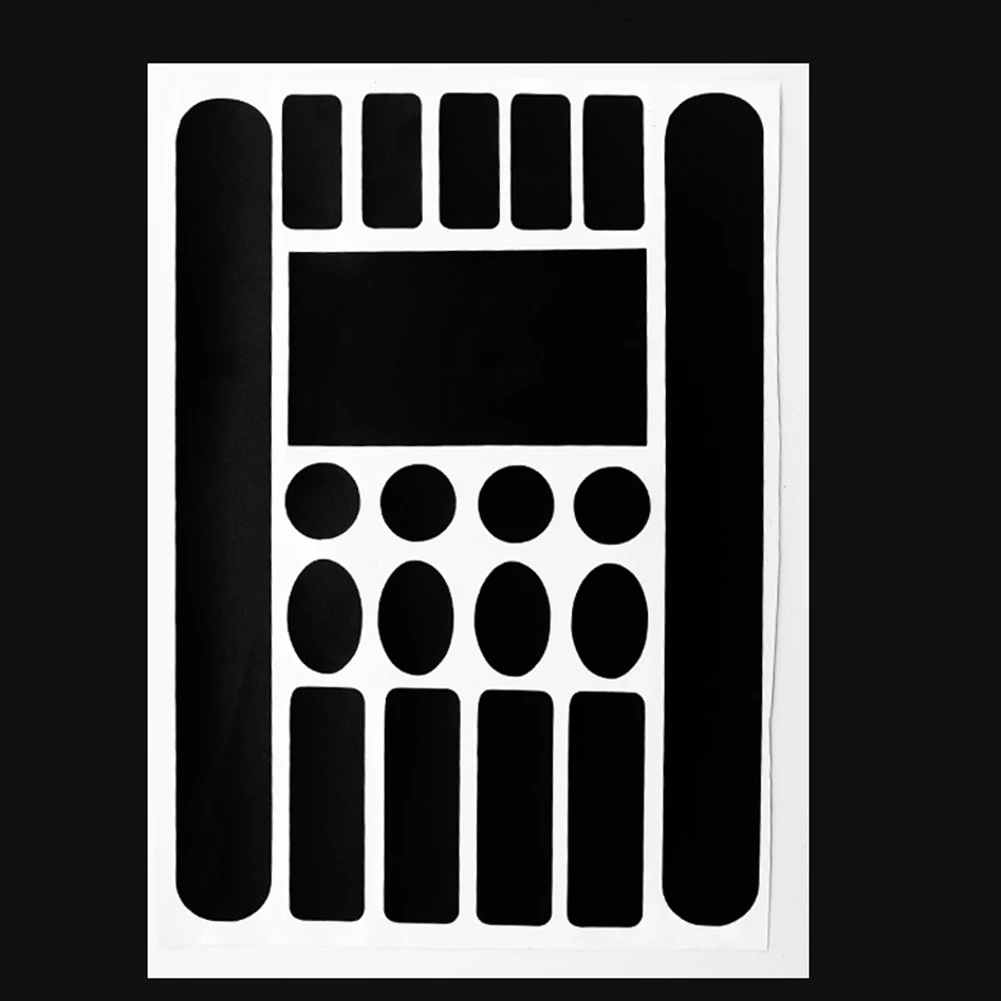Protection Membrane Bicycle Stickers PVC Protective Film Waterproof 1 Set Decorate Bicycle Frame Bicycle Stickers