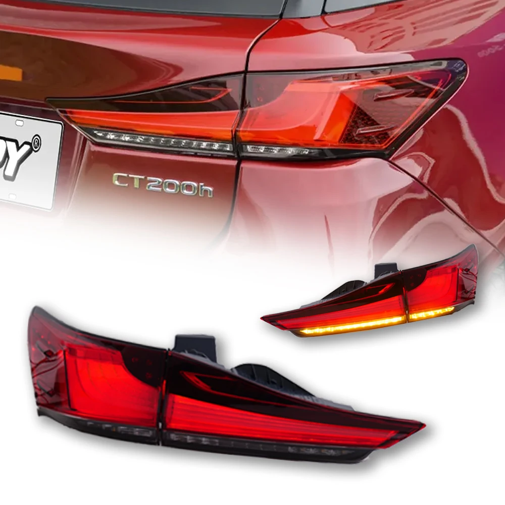 Car Lights For Lexus CT200 2011-2017 LED Car Tail Lamps Daytime Running Lights Dynamic Turn Signals Car Accessories