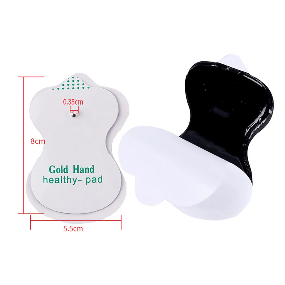 10/20/30/50/100 Stück Elektrodenpads TENS EMS Muskelstimulation Akupunktur-Massagegerät Leitfähiges Gel für Digitale Massagemaschine – Detail 2