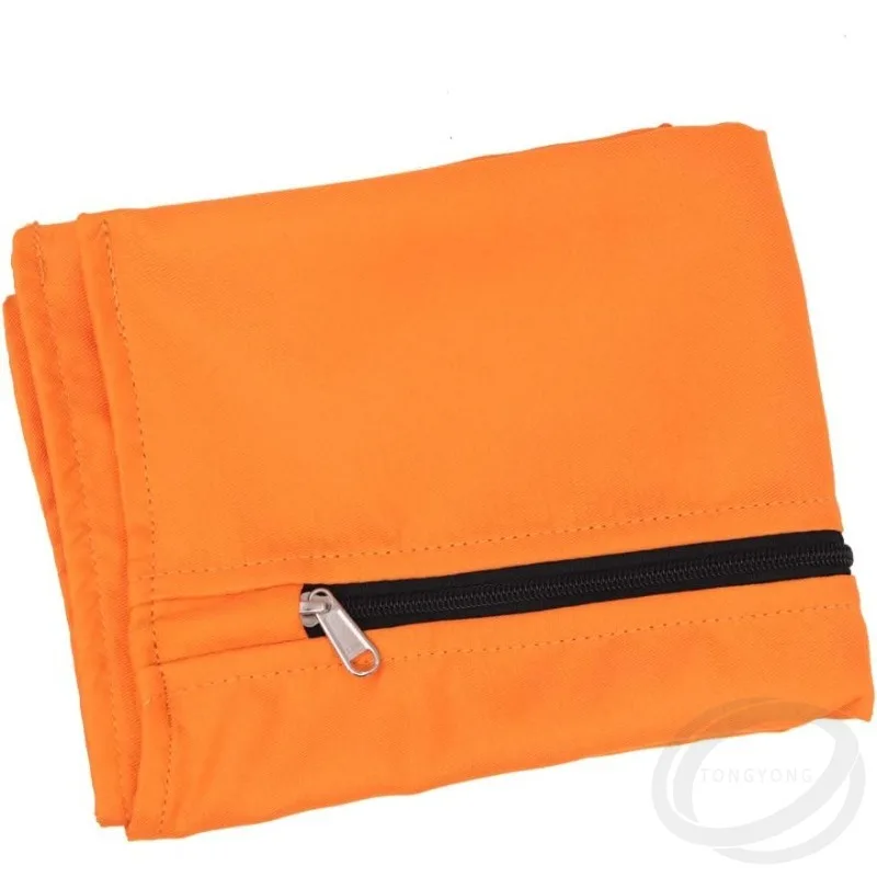 Large Orange Polyester Pet Laundry Bag Household Washing Machine Hair Filter Bag Toiletry Bag for Dog Cat Horse 1pcs