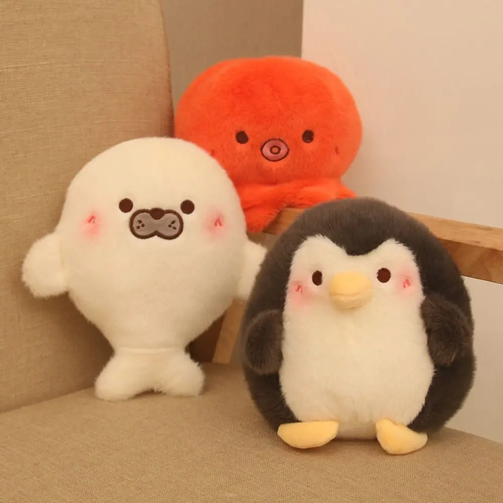 

Kawaii 22cm Plush Companion Doll marine animal penguin Stuffed Animal Pillow stuffed Super Soft Animal Plush Toy Desk