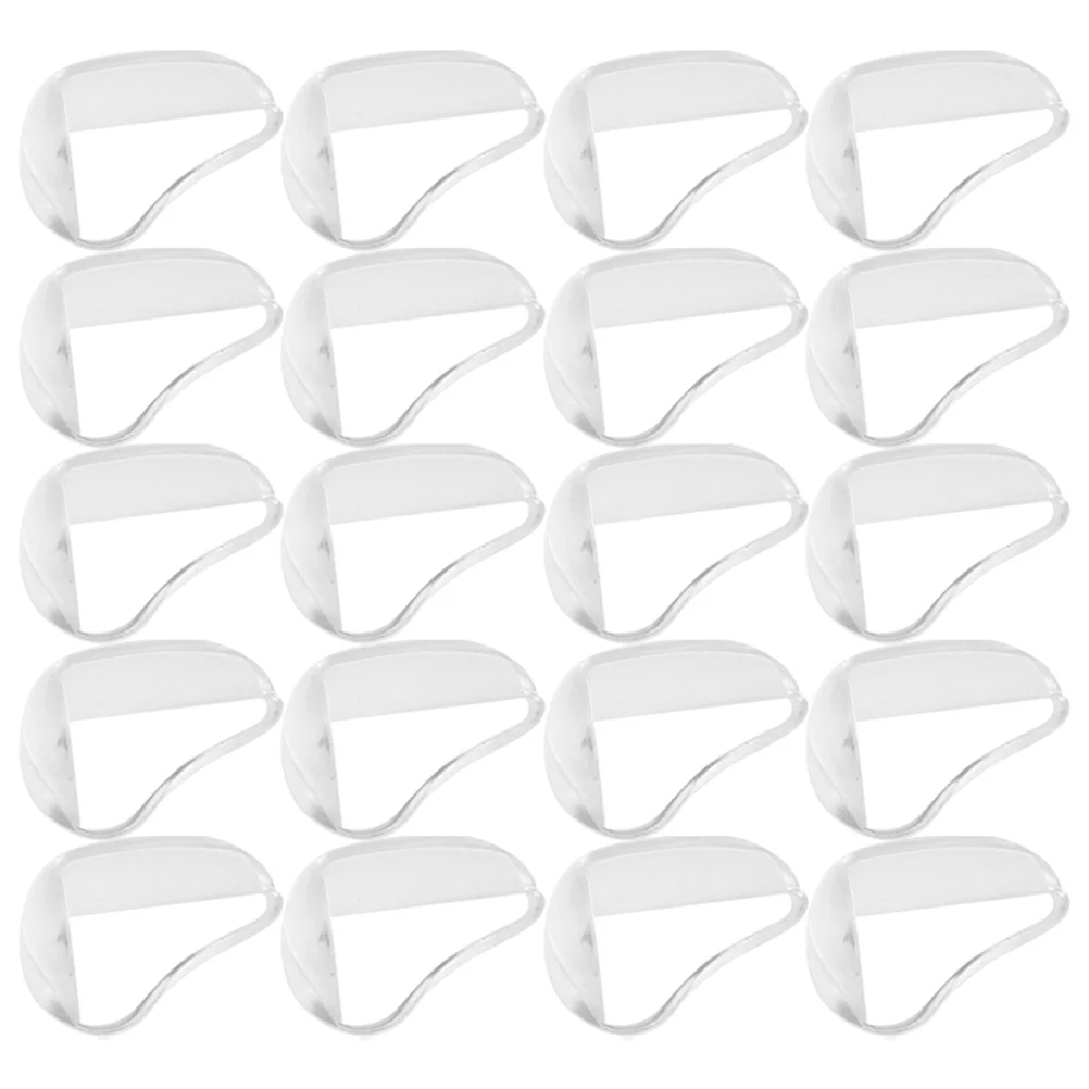 

20Pcs Furniture Safety Corner Protector Transparent Bumper Guard Proofing Table Sofa Edge Protection Corner Protector