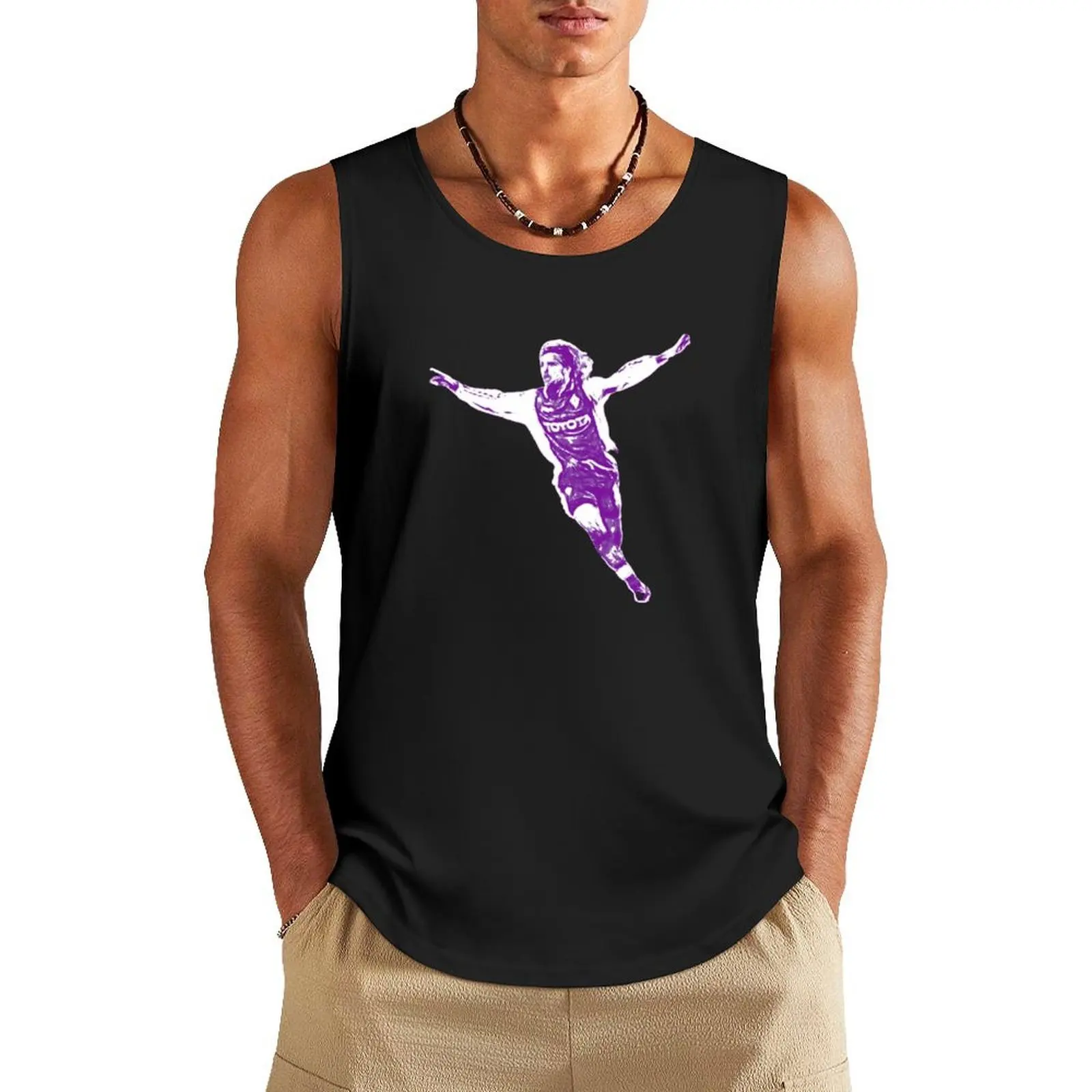 

Batistuta 2000 Tank Top Male vest T-shirt sports Men's gym quick-drying t-shirt