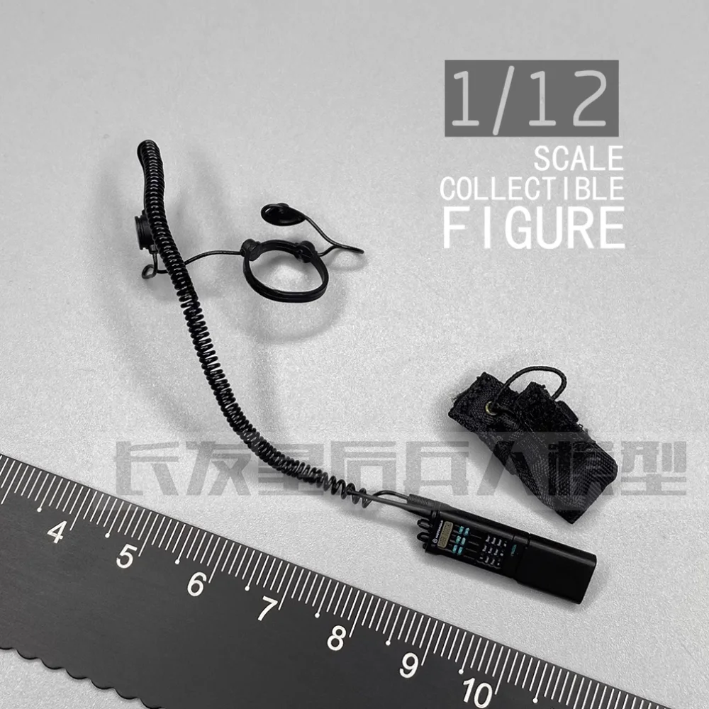 

Модель радиостанции в масштабе 1/12 для 6-дюймовой сумасшедшей фигуры LW020 Seal Special Forces