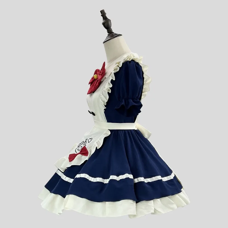 

Cute Trendy Maid Cosplay Outfit, Classic Lolita Dress, Elegant Stage Costume For Festival Party Daily Casual Photography Wear