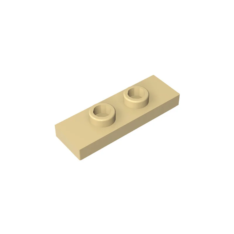 50 Stück Bausteine 34103 Platte Modifiziert 1x3 Doppel-Jumper-Stein Sammlung Modulares GBC-Spielzeug für Technische MOC – Detail 16