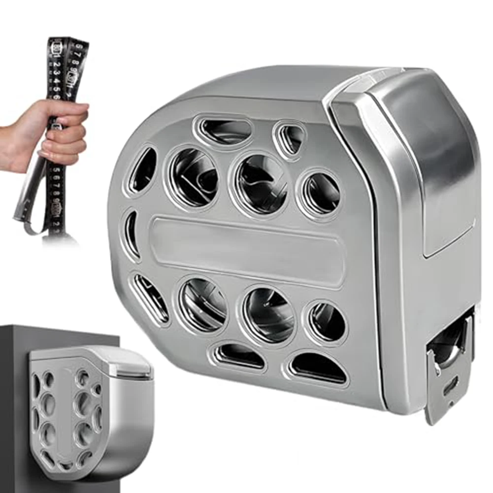 

Magnetic Base Tape Measure Stainless Steel with Waterproof Hollow Construction for Construction Work 35m 5m 75m