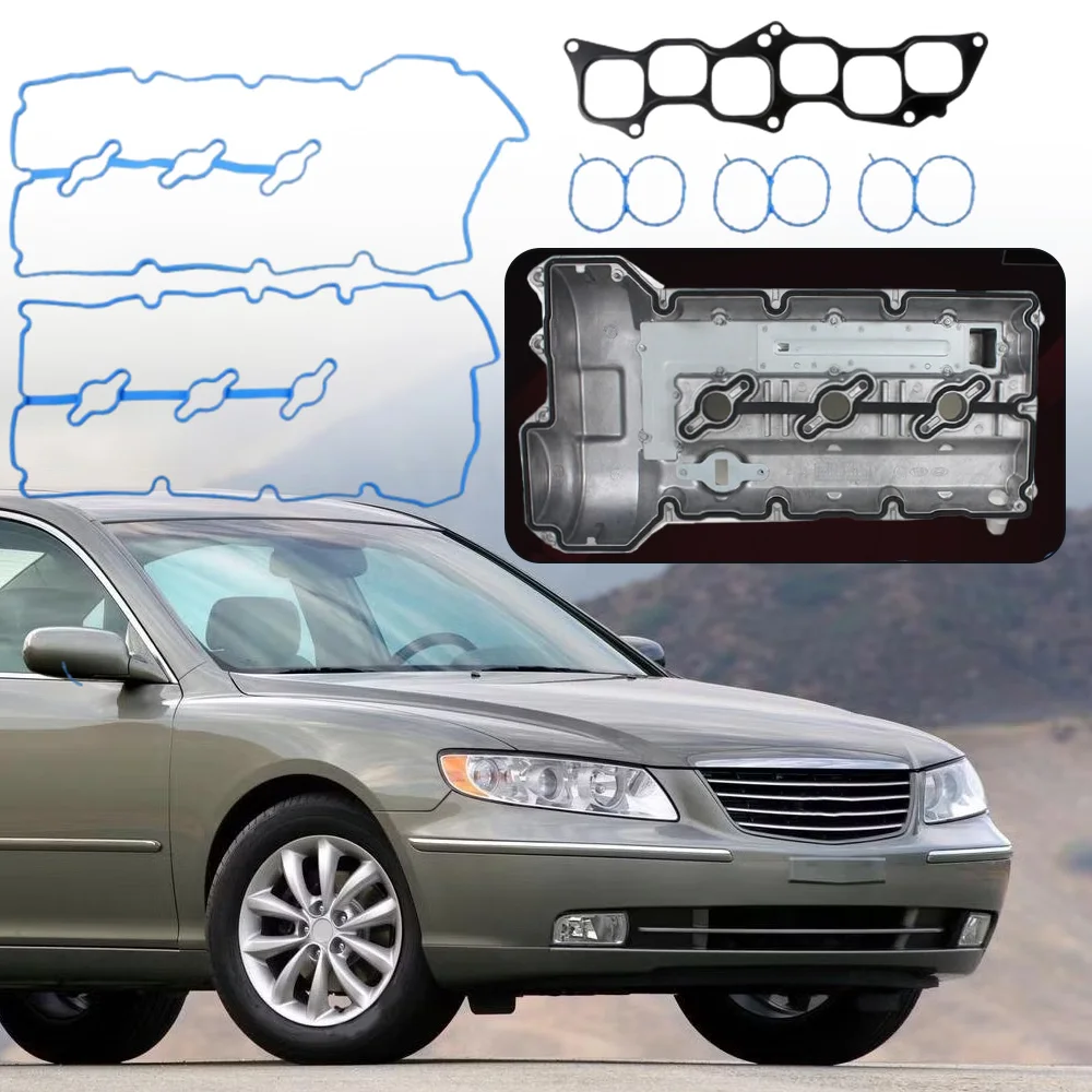 

VS50750R Engine Valve Cover Gasket Set For Hyundai Azera Entourage Kia Amanti Sedona 3.8L 3778CC 2006 2007 2008 2009 2010 2011