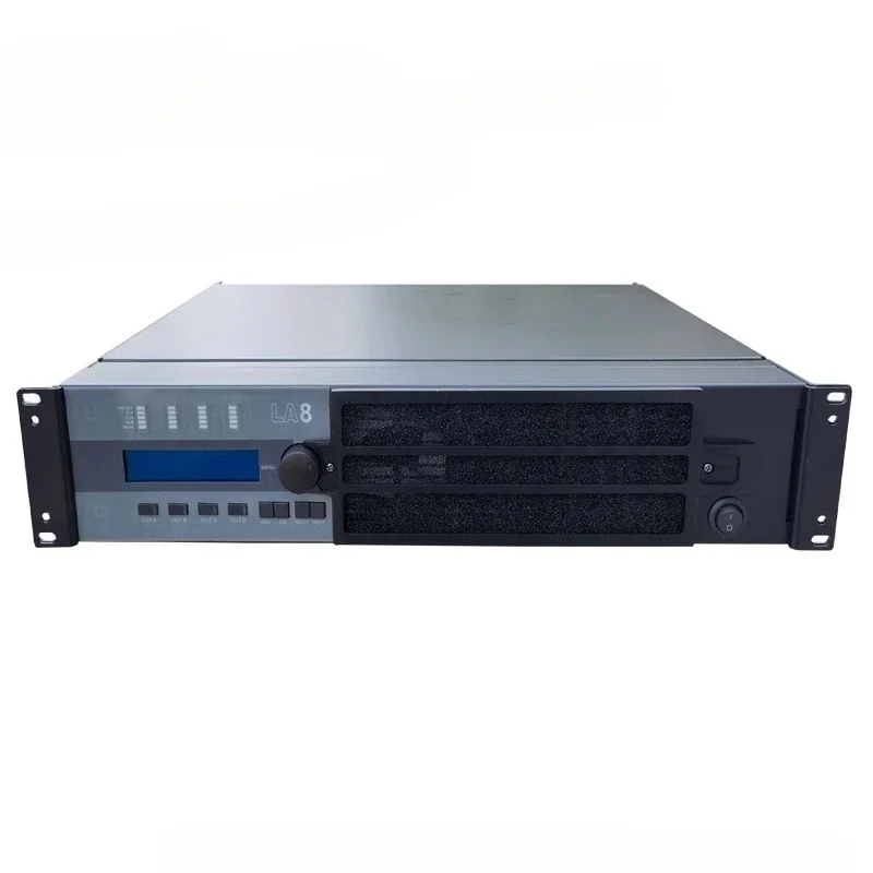 LA8XLA8 German Imported DSP Processor, High-power DSP Amplifier, 4 * 2000 Watts, Specially Recommended Subwoofer Professional