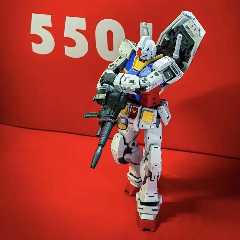 ホット Changlong モデル 5501 Rg 1/144 Rx-78-2 Ver 2.0 アセンブリモデルキット可動ジョイント高品質グッズロボットモデル子供