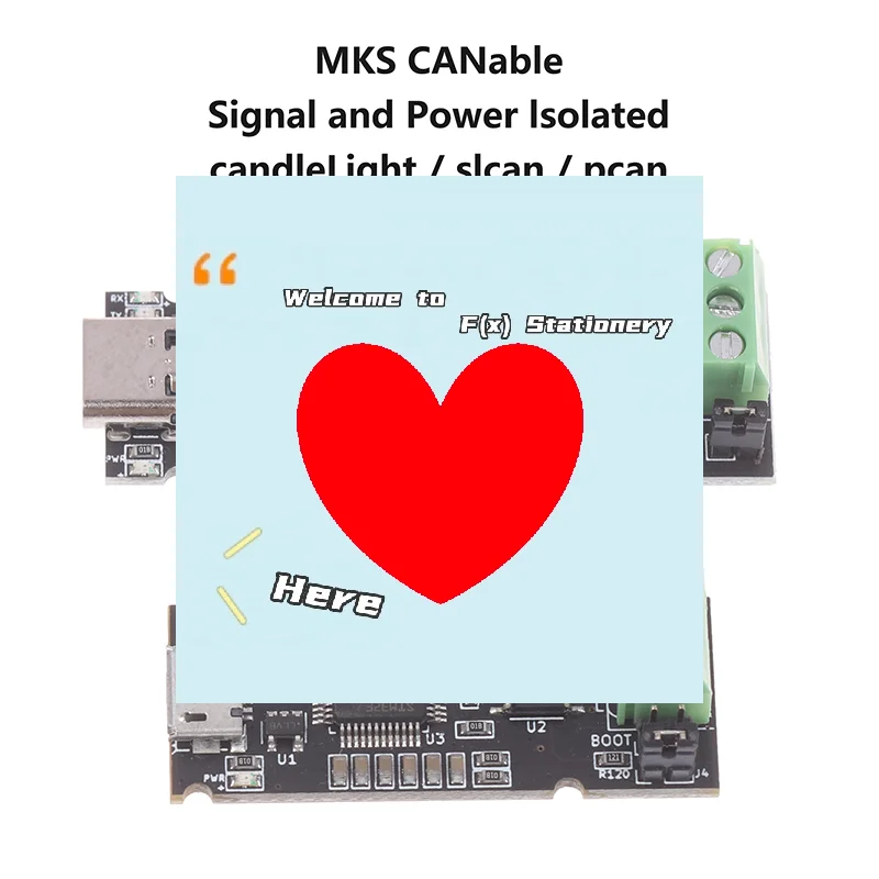 

1Pc CANable USB To PCAN Canbus Debugger Analyzer Adapter Module Isolated Vesc Xdrive Klipper-F(x)