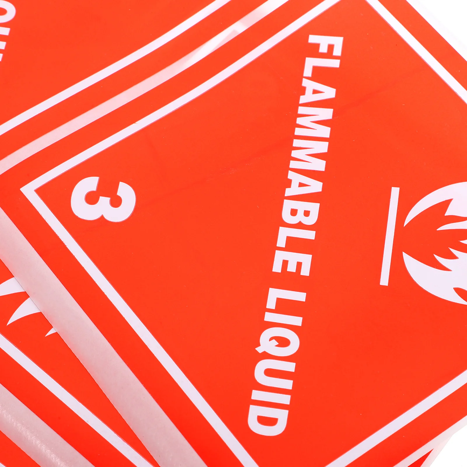 20Pcs Liquid Shipping Stickers Adhesive Warning Labels High Contrast Caution Safety Signs Liquid Sign