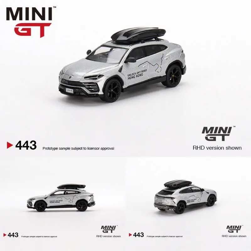 

TSM MINI GT 1:64 #443 Urus Bison SUV with trunk Hong Kong Limited Die-cast alloy car model gifts