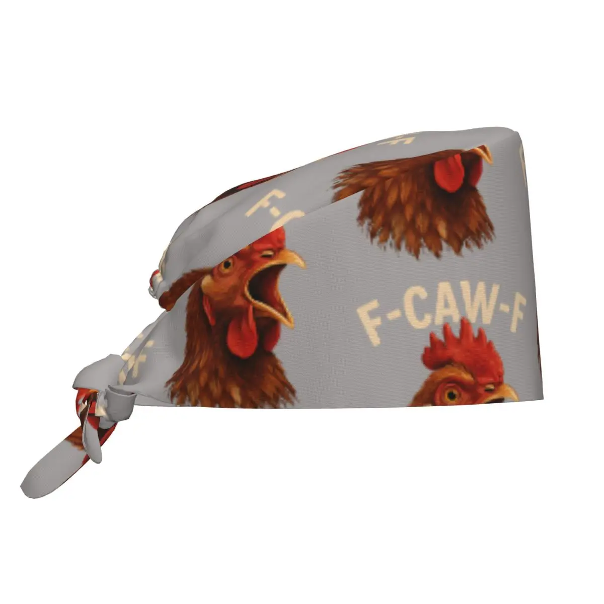 

Шапочки-скрабы F Caw F Chicken Шапки для кормления унисекс для женщин Держатель для длинных волос Рабочая шапочка Мягкая эластичная медицинская шапочка на заказ