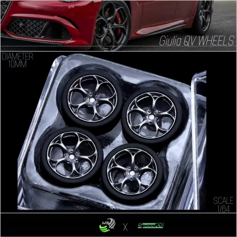 

SpeedCG 1/64 модель автомобиля колеса Ginlia QV ремонтные детали диаметр 10 мм для гоночных автомобилей игрушки роскошные детали Hotwheels Tomica