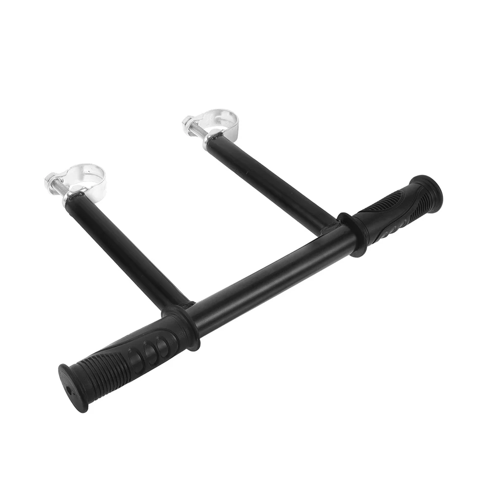

Stroller Handle Extender Universal Stainless Steel Armrest Bracket Fine Texture for Stroller Accessories Walking Shopping