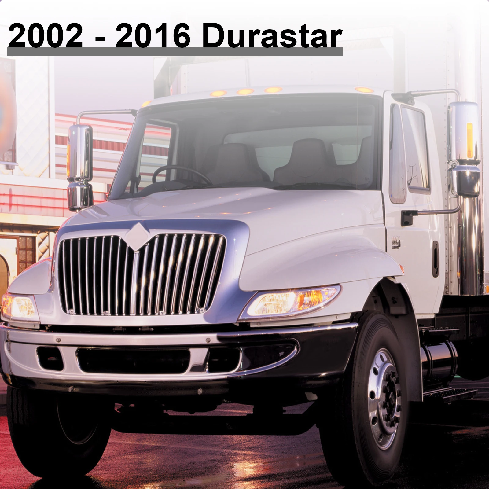 Direct Wholesale Sale of Chrome Car Grill Fits 2002-2019 International Durastar 4100 4200 4300 4400 Modelscustom