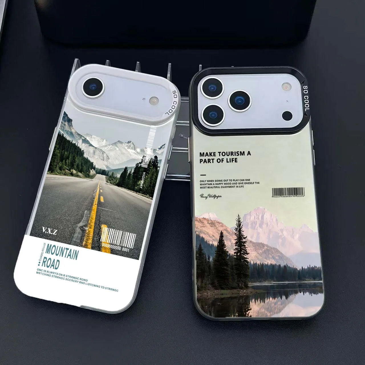 حافظة لهاتف هواوي هونور 400 200 ماجيك 7 لايت 90 5G 5 Pro 70 50 X9D X7D X6C X6B X9B X7B X8A X7A X9A X9 حافظة هاتف بمناظر طبيعية على الطرق الجبلية