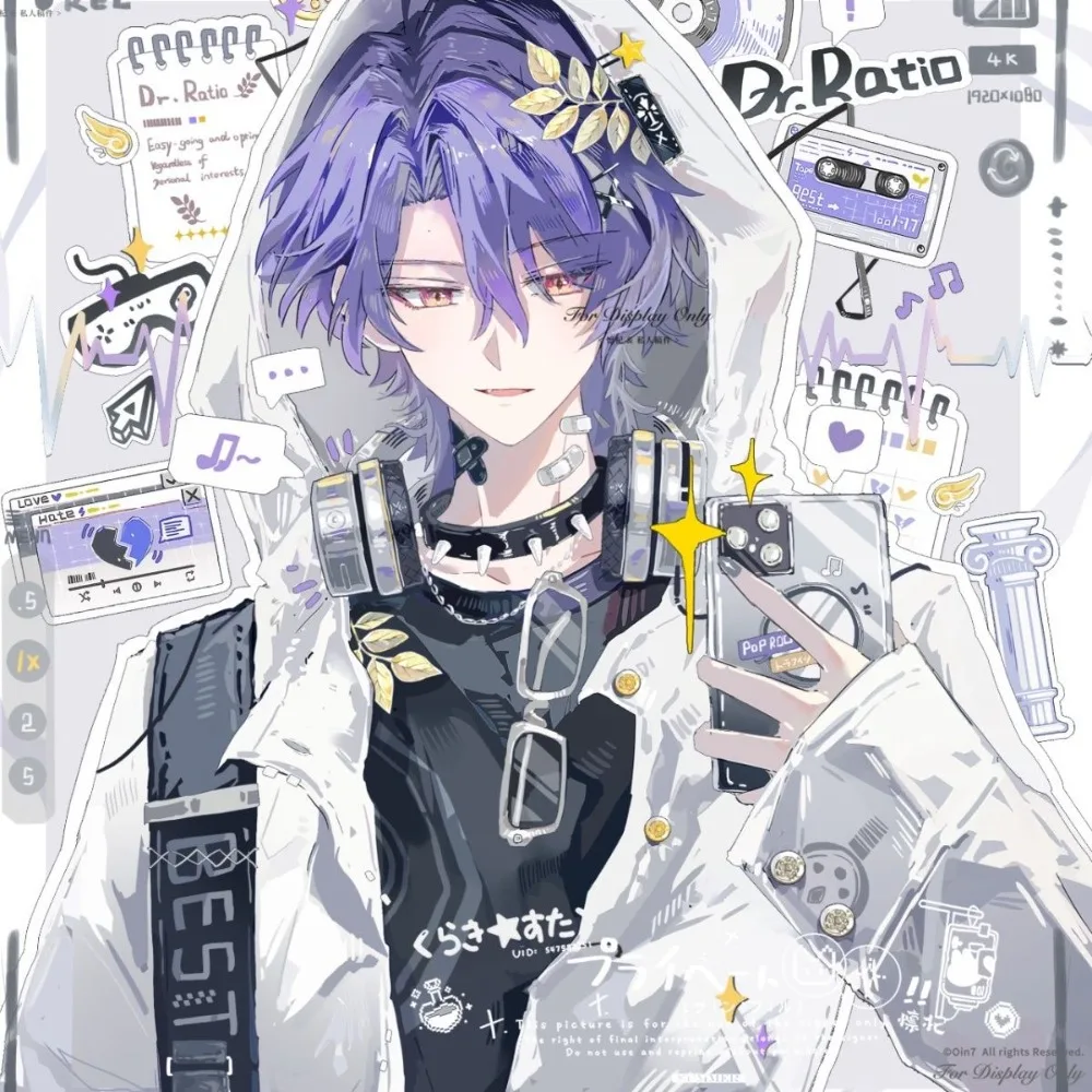 

Honkai: Star Rail Acrylic Stand Figure Sunday Aventurine Anime Peripheral Cute Fashion Modeling Cool Desktop Accessories Gifts