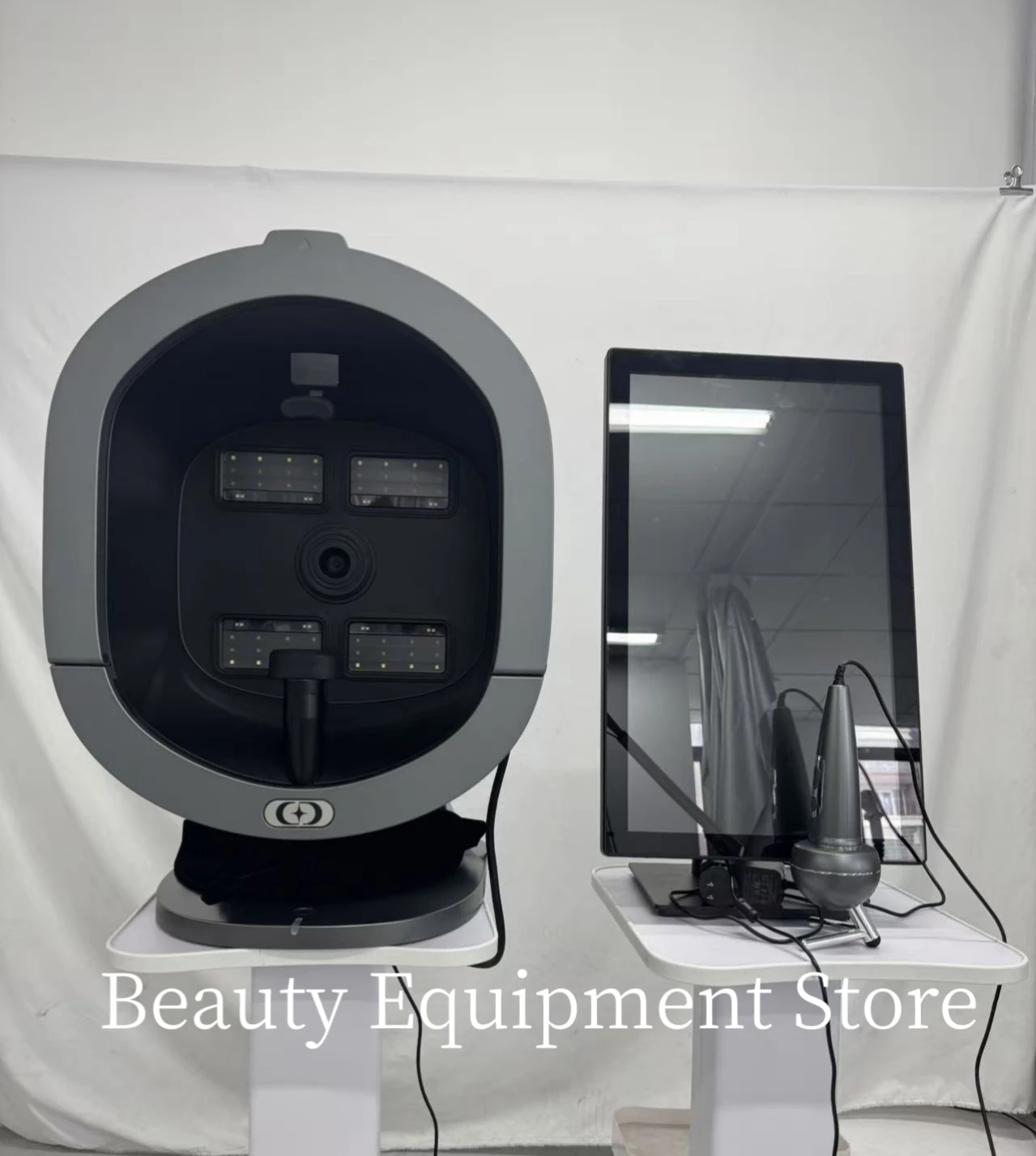 Skin Health Detector 3D Intelligent Depth Facial Analysis Digital Skin Analyzer Portable Hair Test Analyzer