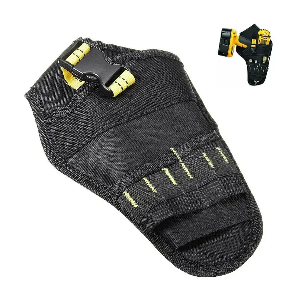 Portátil Cordless Drill Belt para eletricista, Heavy Duty Holster, Pocket Tool, Bag, Professional Chuck armazenamento