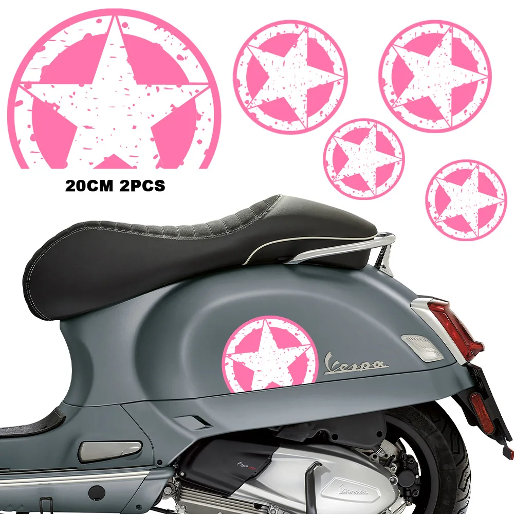 Para vespa piaggio gts gtv lx lxv sprint 50 125 150 200 250 300ie conjunto adesivo da motocicleta scooter decalques autobike acessórios