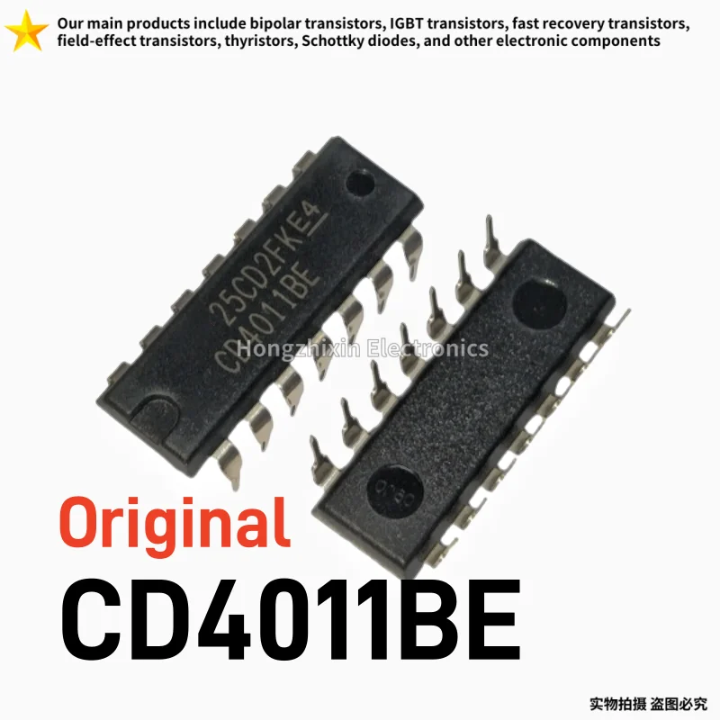10PCS New CD4518BD DIP-16 CD4518 Dual BCD Synchronous Counter CMOS Logic Chip Electronic Components In Stock