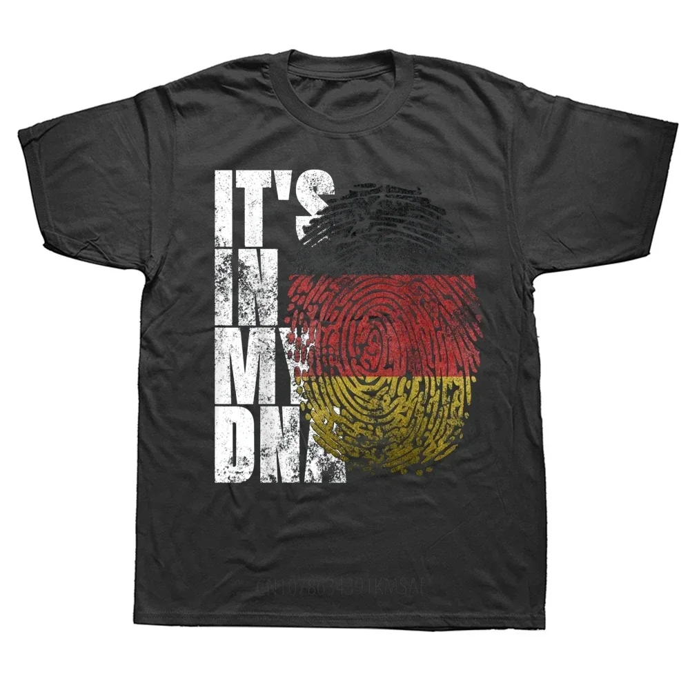 Es ist in meiner DNA Deutsch Oktoberfest Deutschland Flagge T-Shirts Sommer Grafik Baumwolle Streetwear Kurzarm klassische Geschenke T-Shirt