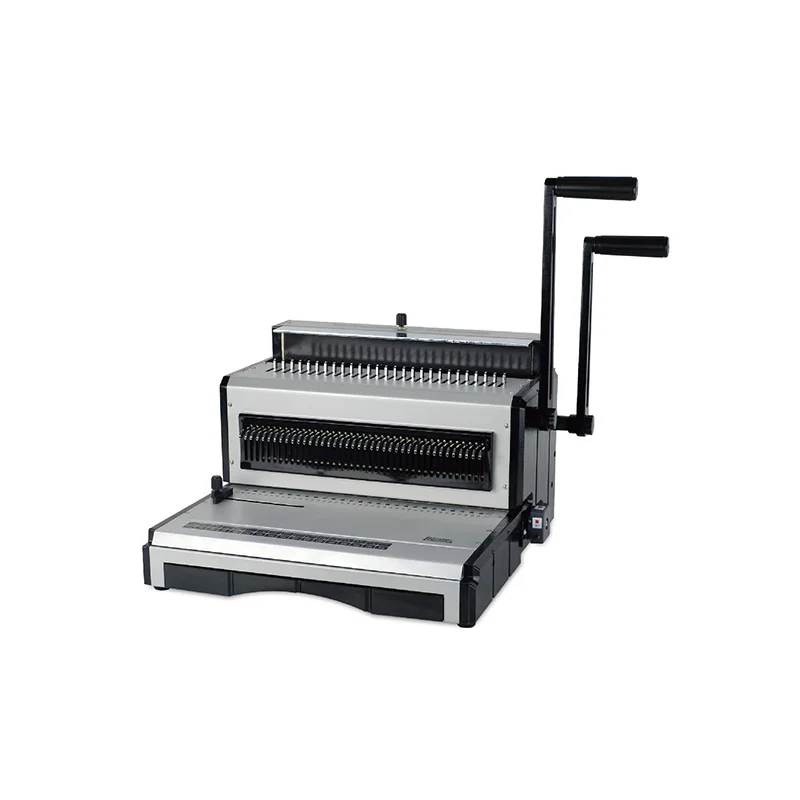 Wire 3 1 and Wire2 1 2-in-1 Punching and Binding Machine Multi-functional Binding Machine for 25 Sheets 70g Paper