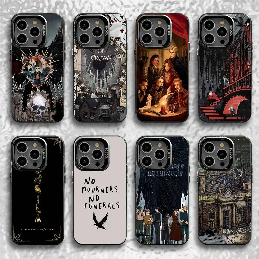 

S-Six Of C-Crows Phone Case For iPhone 16,15,14,13,12,11,Pro,Max,Plus,Mini,SE Black Candy Matte Shockproof Cover