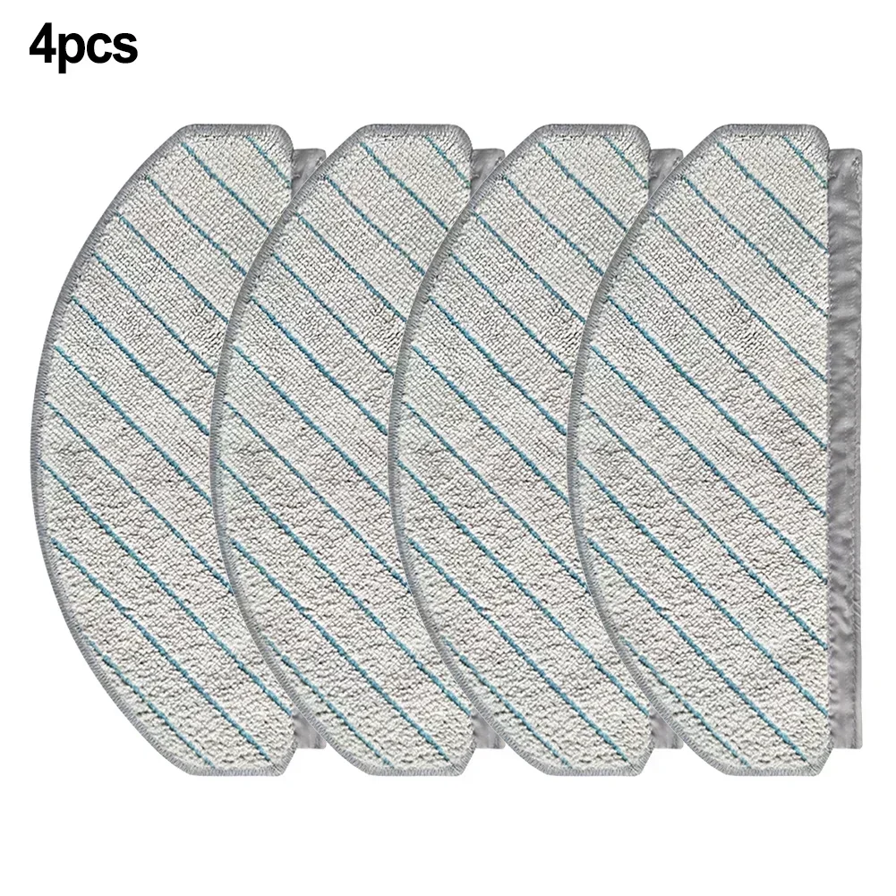 

ECOVACSs DEEBOTs N20 N20 PLUS N20 PRO PLUS Vacuum Cleaner Mop Cloth 4 Pack Long-lasting Machine Washable Hygienic Floors