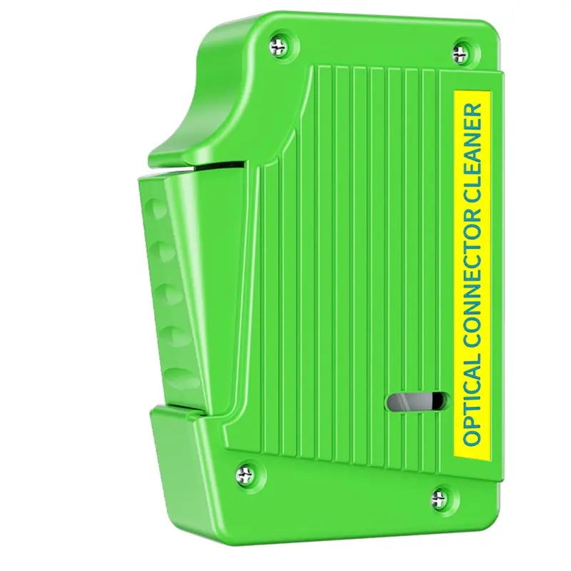 M52K-Fiber End Face Cleaning Box Pigtail Optical Fiber Cleaner Tools SC/ST/FC/LC Compatible Wiping Cassette