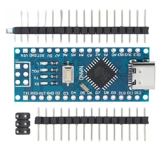 1-10 قطعة Type-C USB Nano 3.0 مع وحدة تحكم نانو متوافقة مع أداة تحميل التشغيل لـ Arduino CH340 USB driver 16Mhz ATMEGA328PB #2