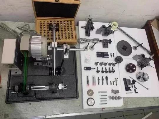High Precision Machine Variable Speed Mini Manual Metal Watch Lathe Machine for Watch Clock Machining