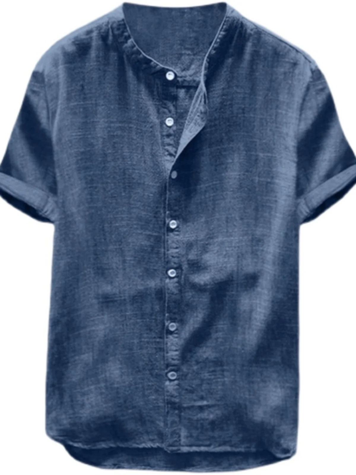 

ort Sve Color Linen Cotton Men's irts Slim Fit Long Sve Youth Faion Moisture ng Дышащий Pure Color irt