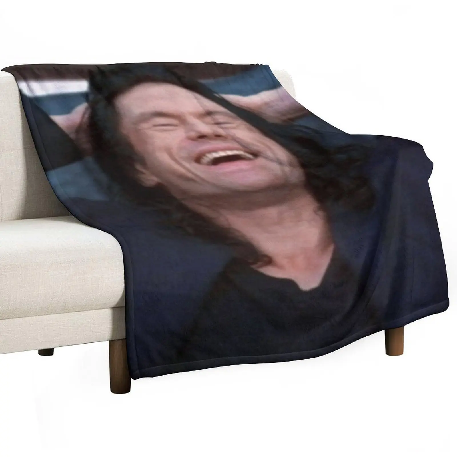 

Tommy Wiseau Throw Blanket Loose Furrys Bed covers Sofas Blankets