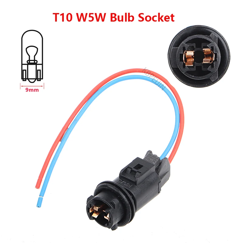 

1x для Subaru Forester 2007, автомобильный адаптер для держателя лампы с 2 проводами, аксессуары для разъема