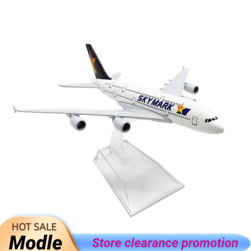 

Aircraft model16CMJapan Tianma AirbusA380 Diecast Aviation Plane Collectible Miniature Toys for Boys Dropshipping