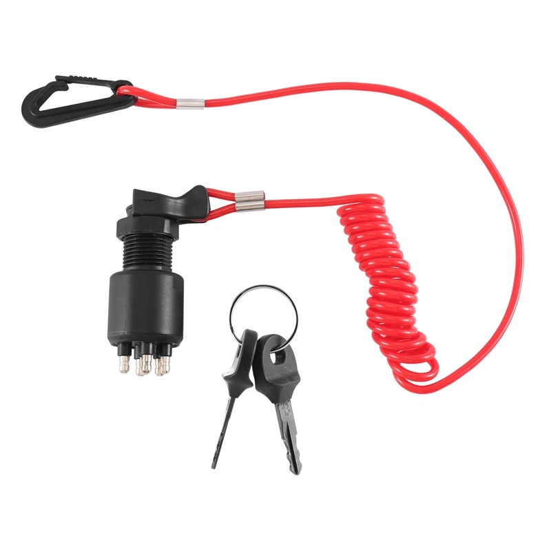 Zespół blokady smyczy bezpieczeństwa wyłącznika zapłonu dla OMC BRP 1996 Up Johnson Evinrude 5005801   Dla Evinrude Dla Johnsona