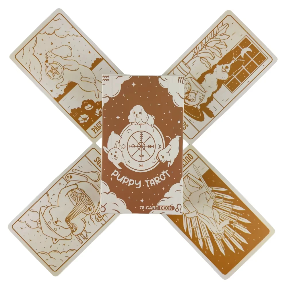 

Высококачественные карты Таро для щенков, развлекательные игры для отдыха, карты для семейных встреч, игры Таро, карта 78, колода карт