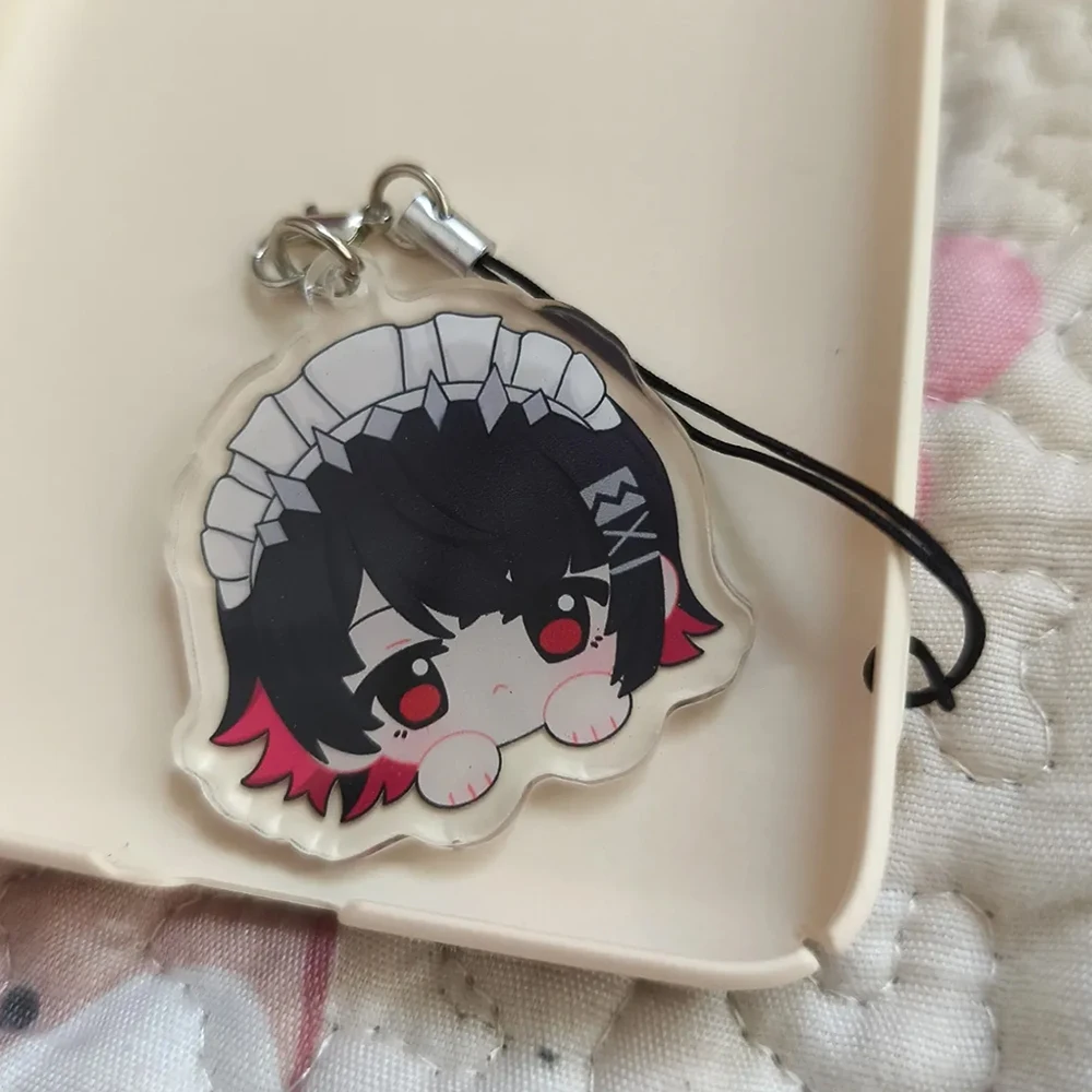 Jogo zenless zona zero ellen joe von lycaon corin wickes chaveiro cosplay corda chaveiro figura pingente telefone corrente acessórios