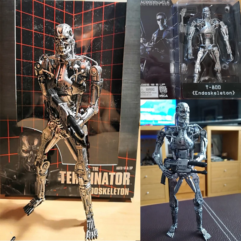 7inch The Terminator Endoskeleton T-800 Action Figure Endoskeleton Figure Model Collectable Toy Doll Birthday Gift